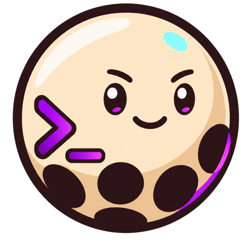 Tapioca pearl mascot